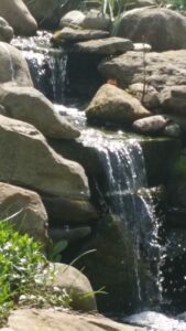 A waterfall can be a great addition to many ponds