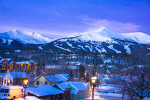 Resort for skiing in Colorado