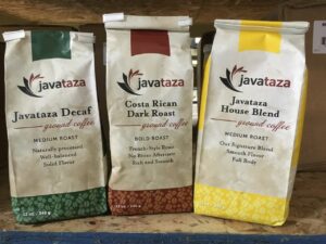A selection of coffee from Nature’s Warehouse