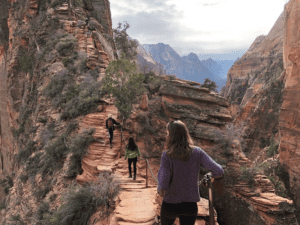 Zion National Park is an excellent sight seeing opportunity while traveling cross country