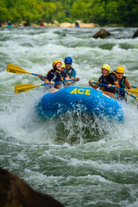 Whitewater rafting at New River Gorge