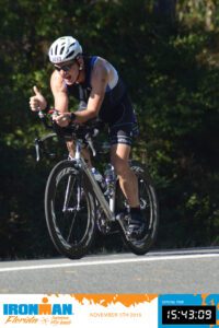 After surviving a heart attack, Knute completed his first Ironman