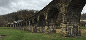 The arches of the Great Stone Viaduct