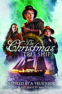 A poster for The Christmas Tree Ship, a production taking place in Amish Country