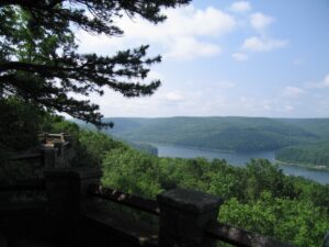 A grand vista of the Allegheny National Forest