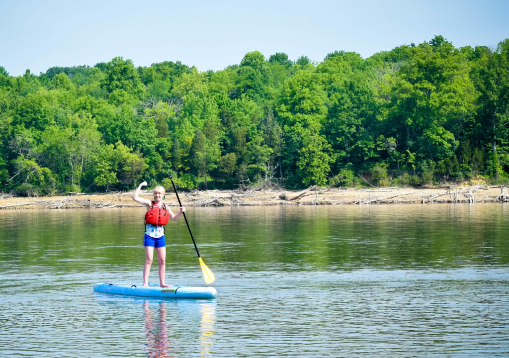Paddle Boarding in Ohio's Largest Playground