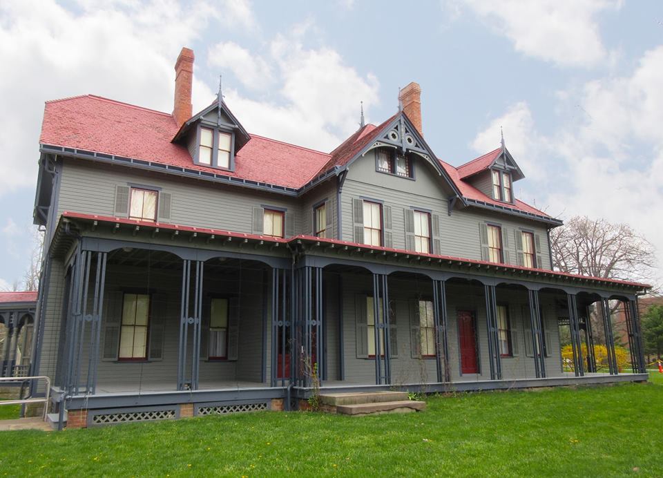 In Marion Ohio, the Garfield National Historic Site for Ohio born President Garfield